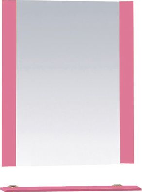 Зеркало Misty Жасмин 60 розовое фото в интернет-магазине «Wasser-Haus.ru»