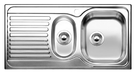 Комплект Мойка кухонная Blanco Tipo 6 S Basic, сталь + Смеситель Hansgrohe Focus 31817000 для кухонной мойки фото в интернет-магазине «Wasser-Haus.ru»