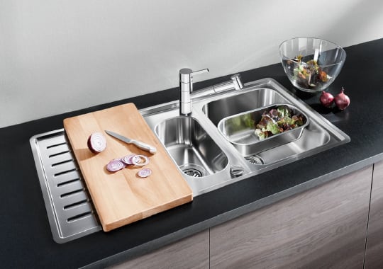 Мойка кухонная Blanco Tipo 6 S сталь фото в интернет-магазине «Wasser-Haus.ru»