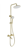 Душевая стойка Wonzon & Woghand WW-B3047-A1-BG, брашированное золото фото в интернет-магазине «Wasser-Haus.ru»