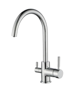 Смеситель для кухни Emar Steel ЕС - 3007 хром