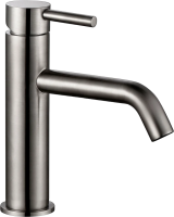 Смеситель для раковины AQUAme Siena AQM6210GM оружейная сталь