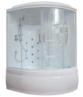Душевая кабина Royal Bath RB 170ALP-T (прозрачное) левая фото в интернет-магазине «Wasser-Haus.ru»