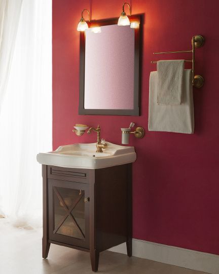 Мебель для ванной Caprigo Наполи 60 L noce scuro фото в интернет-магазине «Wasser-Haus.ru»