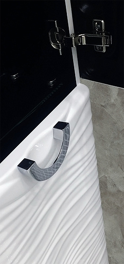 Шкаф-пенал Aima Design Breeze 35П R white фото в интернет-магазине «Wasser-Haus.ru»