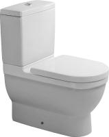 Унитаз-компакт Duravit Starck 3 0128090000, с бачком и крышкой-сиденьем