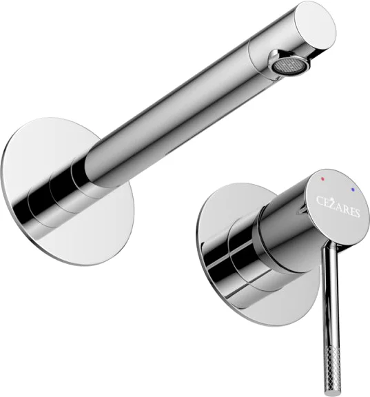 Смеситель для раковины Cezares Relax RELAX-BLI2-2-01-W0 С ВНУТРЕННЕЙ ЧАСТЬЮ, хром фото в интернет-магазине «Wasser-Haus.ru»