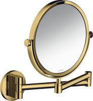 Косметическое зеркало Axor Universal Circular 42849990 полированное золото фото в интернет-магазине «Wasser-Haus.ru»