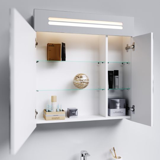 Зеркало-шкаф Aqwella Neo 70 с подсветкой фото в интернет-магазине «Wasser-Haus.ru»