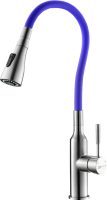 Смеситель для кухни Lemark Expert LM5082S-Violet с гибким изливом