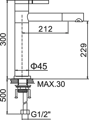 Смеситель для раковины Ledeme L1152-2 фото в интернет-магазине «Wasser-Haus.ru»