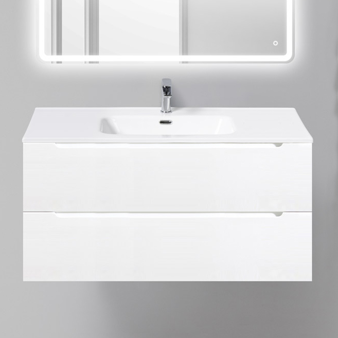 Мебель для ванной BelBagno Etna 100 bianco opaco фото в интернет-магазине «Wasser-Haus.ru»