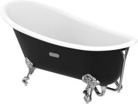 Чугунная ванна Roca Carmen anti-slip 234250002 160х80 черная фото в интернет-магазине «Wasser-Haus.ru»