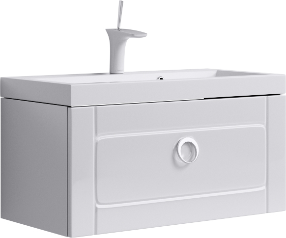 Мебель для ванной Aqwella 5 stars Инфинити 80 белая фото в интернет-магазине «Wasser-Haus.ru»