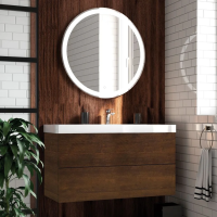 Мебель для ванной Art&Max Verona-Push 100 дуб баррик фото в интернет-магазине «Wasser-Haus.ru»