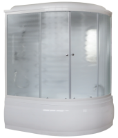 Душевая кабина Royal Bath RB 150ALP-C (матовое) левая фото в интернет-магазине «Wasser-Haus.ru»