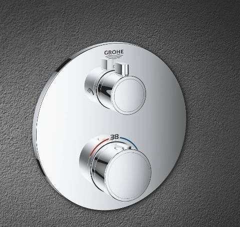 Термостат Grohe Grohtherm 24077000 для ванны с душем фото в интернет-магазине «Wasser-Haus.ru»
