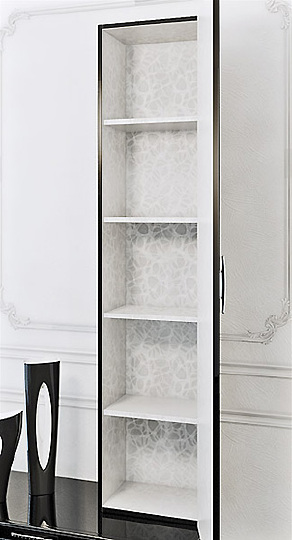 Шкаф-пенал Aqwella 5 stars Империя П35 подвесной белый глянец фото в интернет-магазине «Wasser-Haus.ru»
