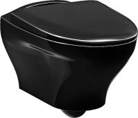 Унитаз подвесной Gustavsberg Estetic Hygienic Flush черный фото в интернет-магазине «Wasser-Haus.ru»