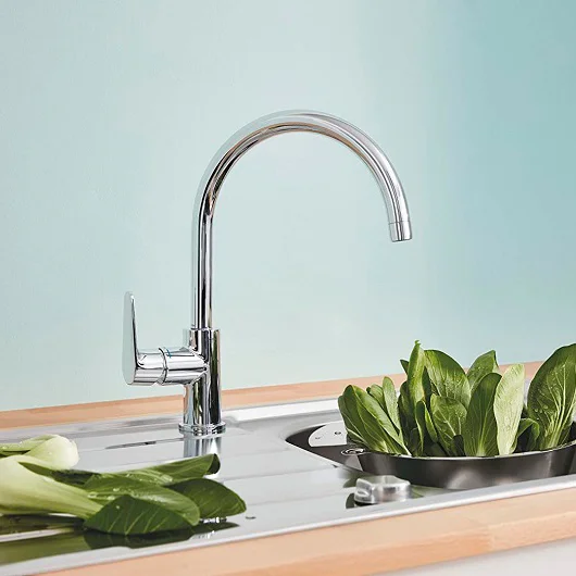 Смеситель для кухни Grohe BauCurve 31231001 фото в интернет-магазине «Wasser-Haus.ru»