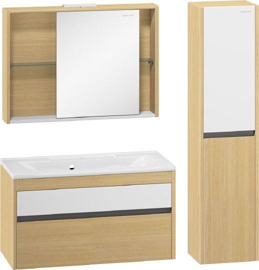 Мебель для ванной Edelform Unica 100 фото в интернет-магазине «Wasser-Haus.ru»