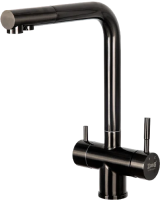 Смеситель для кухни Zorg Inox SZR-7039 GRAFIT графит