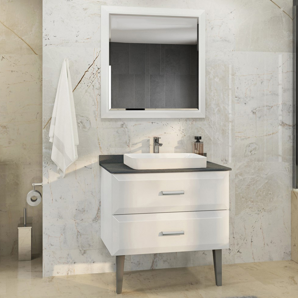 Мебель для ванной Comforty Империя 80 фото в интернет-магазине «Wasser-Haus.ru»