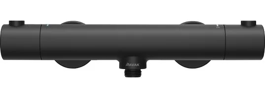 Термостатический смеситель для душа Ravak Puri X070188 черный матовый фото в интернет-магазине «Wasser-Haus.ru»