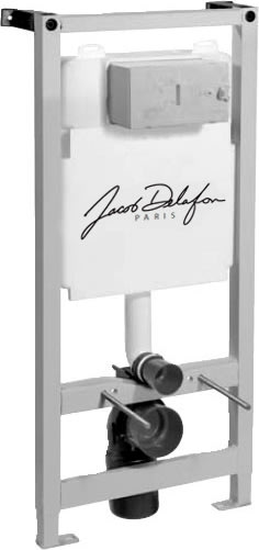 Комплект  Система инсталляции для унитазов Jacob Delafon E5504-NF + Кнопка смыва Jacob Delafon E4316-CP хром + Крышка-сиденье Roca Gap 801472004 с мик фото в интернет-магазине «Wasser-Haus.ru»