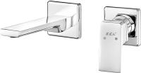 Смеситель для раковины E.C.A. Tiera 102167605EX-KK, С ВНУТРЕННЕЙ ЧАСТЬЮ хром