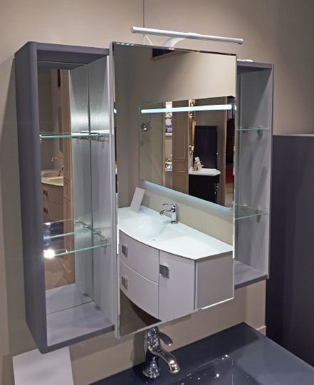 Мебель для ванной Caprigo Accord 90 графит фото в интернет-магазине «Wasser-Haus.ru»