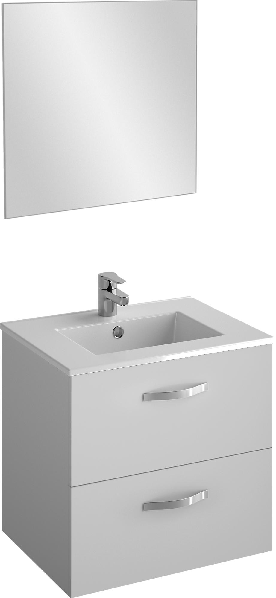 Мебель для ванной Jacob Delafon Ola 60 белый блестящий фото в интернет-магазине «Wasser-Haus.ru»