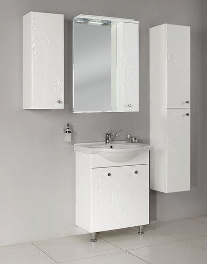 Зеркало-шкаф Акватон Лиана 65 R фото в интернет-магазине «Wasser-Haus.ru»