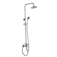 Душевая стойка Decoroom DR21 DR21071, хром