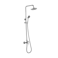 Душевая стойка Decoroom DR21 DR21070, хром