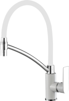 Смеситель для кухни Haiba HB72505-8 белый фото в интернет-магазине «Wasser-Haus.ru»