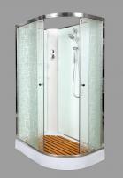Душевая кабина DTO Em EM1512 L/R N 120 x 80 см, без крыши фото в интернет-магазине «Wasser-Haus.ru»