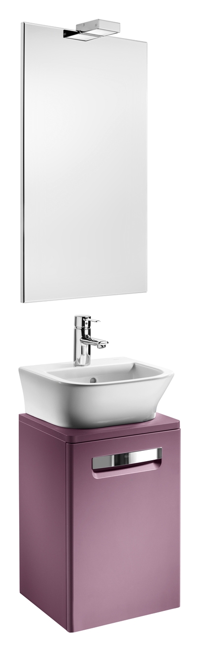 Мебель для ванной Roca Gap 45 фиолетовая фото в интернет-магазине «Wasser-Haus.ru»