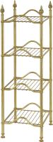 Полка Migliore Mirella 26360 напольная, бронза