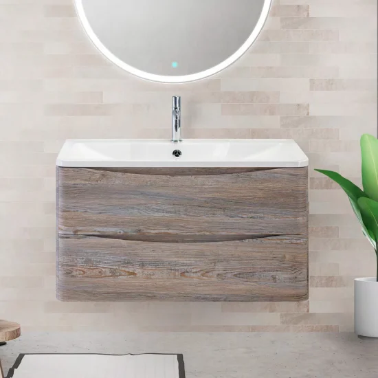 Мебель для ванной BelBagno Acqua 80 подвесная, pino scania фото в интернет-магазине «Wasser-Haus.ru»