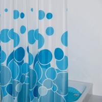 Штора для ванной Ridder Aquamod Kani 403073 голубая фото в интернет-магазине «Wasser-Haus.ru»
