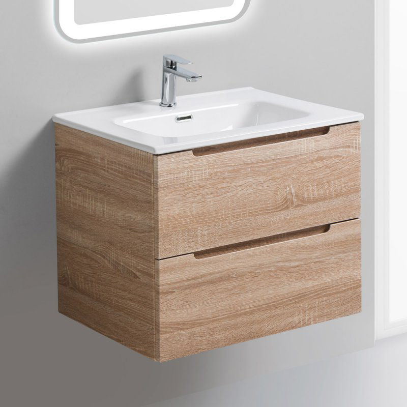 Мебель для ванной BelBagno Etna 60 rovere bianco фото в интернет-магазине «Wasser-Haus.ru»