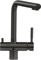 Смеситель для кухни Seaman Visconti SSL-7328-GL gun light фото в интернет-магазине «Wasser-Haus.ru»