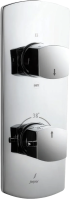 Термостатический смеситель встраиваемый Jaquar Kubix KUP-CHR-35683KPM С ВНУТРЕННЕЙ ЧАСТЬЮ