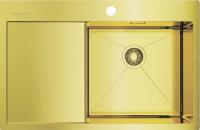 Мойка кухонная Omoikiri Akisame 78-LG-R светлое золото фото в интернет-магазине «Wasser-Haus.ru»