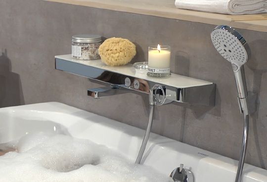 Термостат Hansgrohe ShowerTablet Select 13183400 для ванны с душем фото в интернет-магазине «Wasser-Haus.ru»