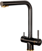 Смеситель для кухни Zorg Inox SZR-7039 BR/GRAFIT бронза графит фото в интернет-магазине «Wasser-Haus.ru»