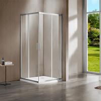 Душевой уголок Vincea Garda VSS-1G1112CL 120x110, профиль хром, стекло прозрачное фото в интернет-магазине «Wasser-Haus.ru»