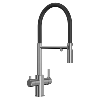 Смеситель для кухни Elghansa Kitchen Pure Water 56F5511-Steel steel фото в интернет-магазине «Wasser-Haus.ru»