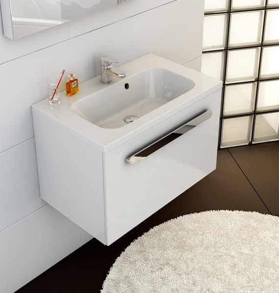 Мебель для ванной Ravak Chrome 70 белая фото в интернет-магазине «Wasser-Haus.ru»